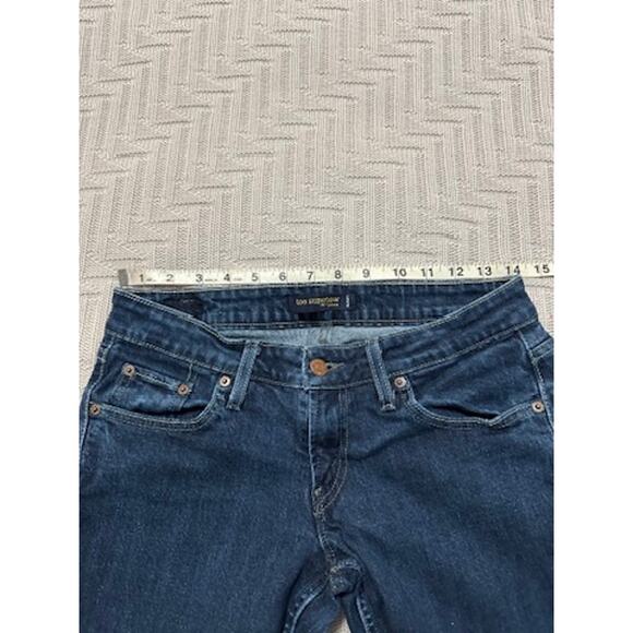 Levis too superlow 524 straight leg jeans size 7M - Picture 6 of 8